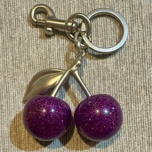 Purple Cherry Key Holder
